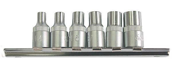 Hylssats E 1/4 - 6 delar E4-E11