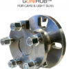 GuniHub för montering av GuniWheels på låsta hjul